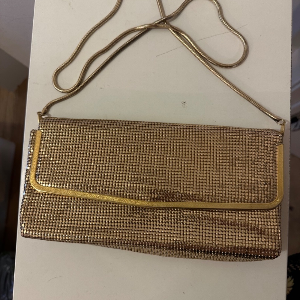 Vintage Metal Clutch RARE Glomesh - Picture 6 of 6